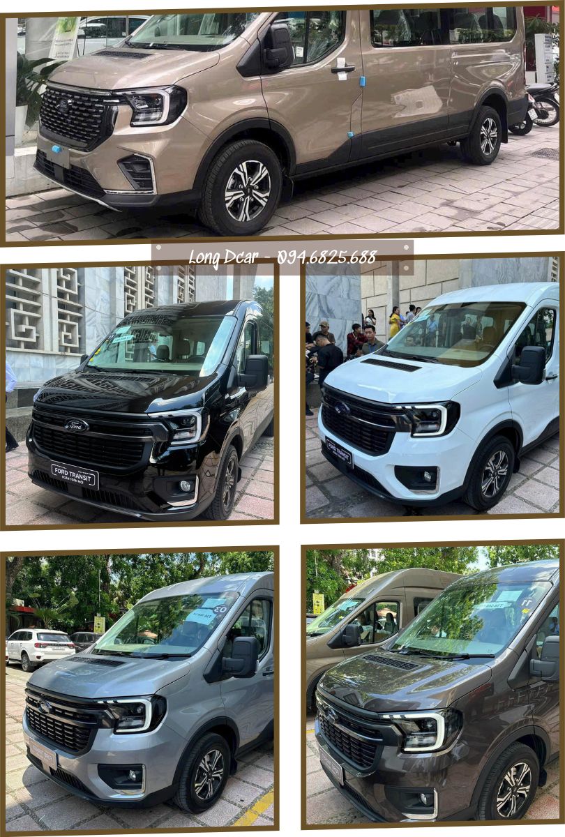 bảng màu ford transit